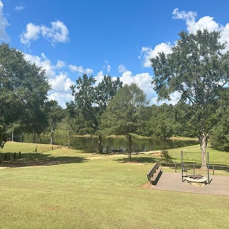 Refuge Ranch Retreat Log Cabin Lake 53+ Acres Locust Grove Εξωτερικό φωτογραφία