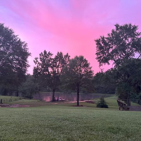 Refuge Ranch Retreat Log Cabin Lake 53+ Acres Locust Grove Εξωτερικό φωτογραφία
