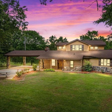 Refuge Ranch Retreat Log Cabin Lake 53+ Acres Locust Grove Εξωτερικό φωτογραφία