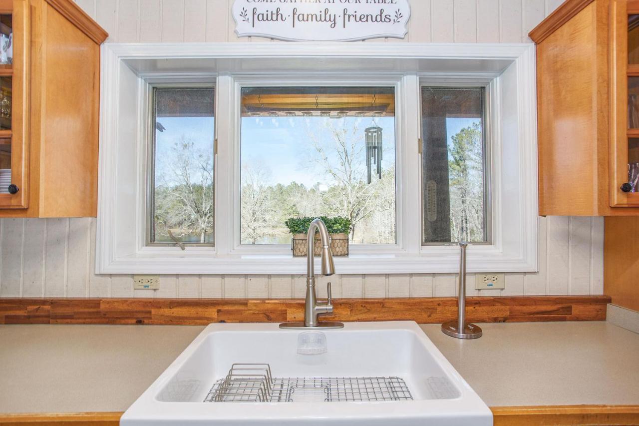 Refuge Ranch Retreat Log Cabin Lake 53+ Acres Locust Grove Εξωτερικό φωτογραφία