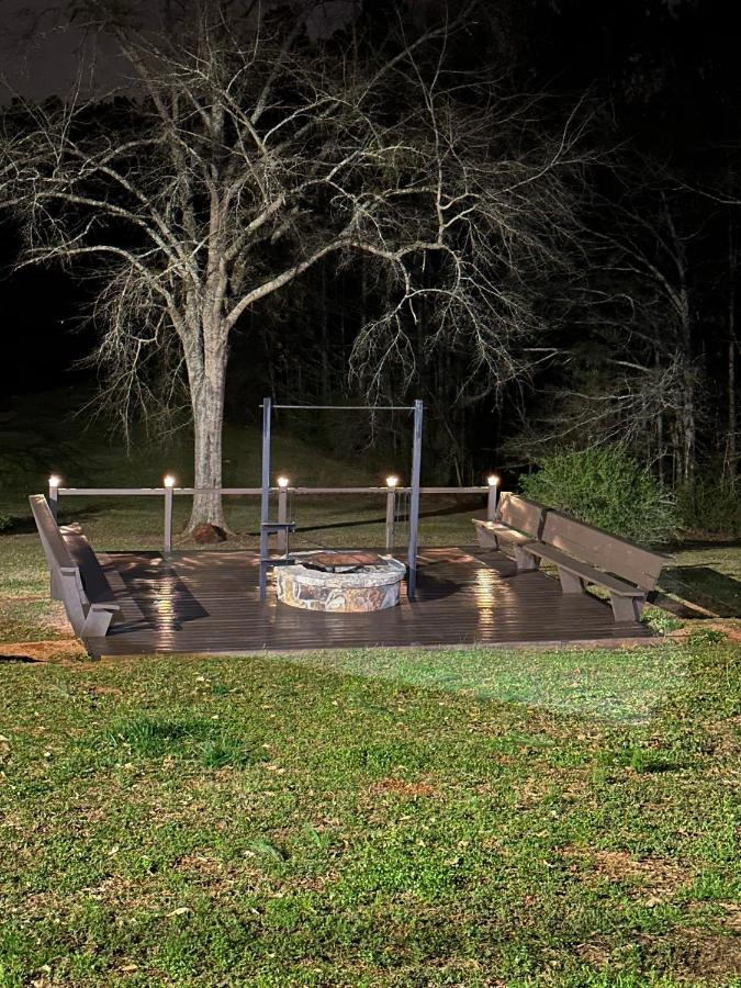Refuge Ranch Retreat Log Cabin Lake 53+ Acres Locust Grove Εξωτερικό φωτογραφία